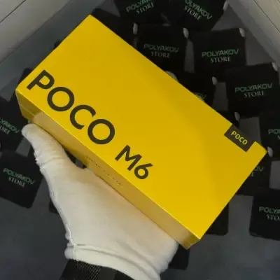 Новый Poco M6 256Gb Silver