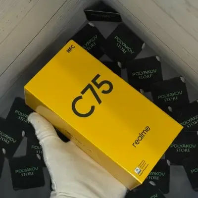 Новый Realme c75 8/128Gb Black